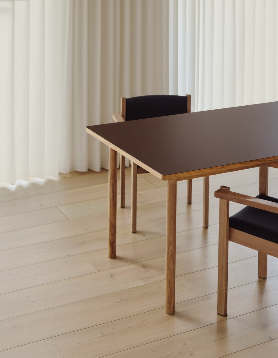 ESSENTIAL OAK spisebord 220x90cm