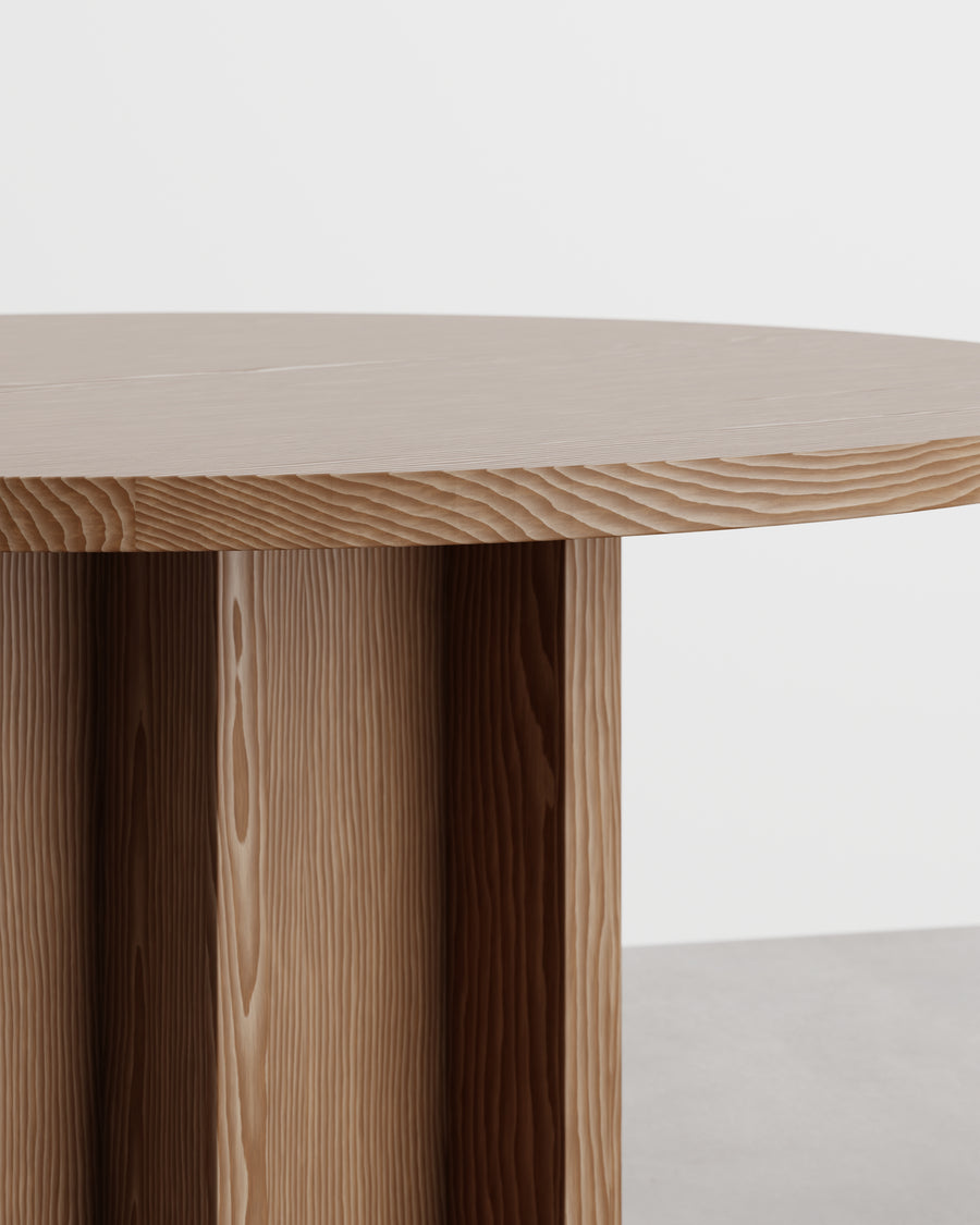 SILHOUETTE - Spisebord ø120 massiv Douglasgran