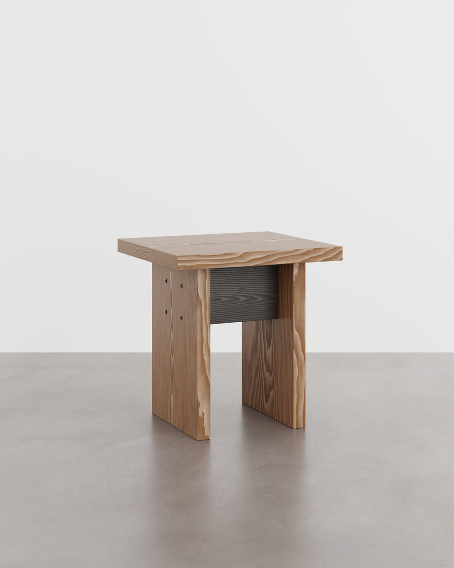 SILHOUETTE - Skammel massiv Douglasgran